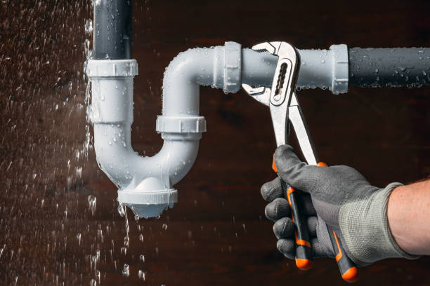 Professional Leak Detection technician working in Burnt Cabins, PA